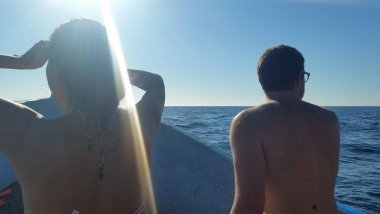Buscando ballenas, Puerto Escondido